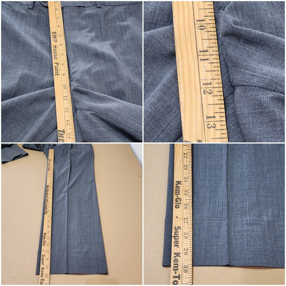 Brooks Brothers Suit Mens 42L 36x30 Gray Wool Blend Madison BrooksCool 2 Piece